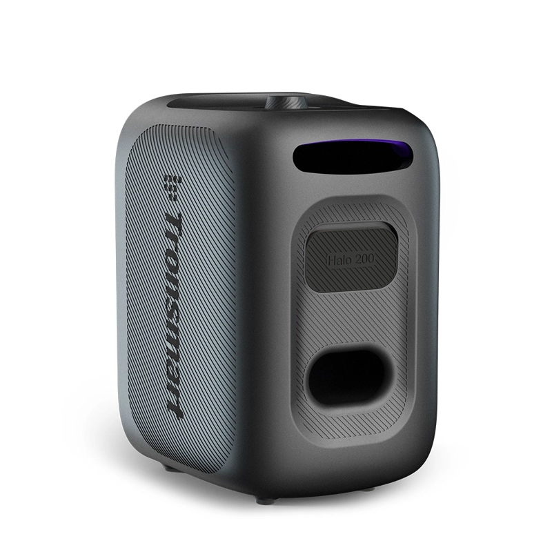 PARLANTE BLUETOOTH TRONSMART KARAOKE HALO 200 120W 15000 MAH CON 2 MICRÓFONOS INALÁMBRICOS - 6