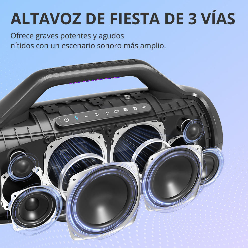 PARLANTE BLUETOOTH KARAOKE TRONSMART BANG MAX 130 W - 5