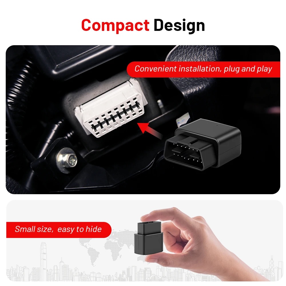 RASTREADOR GPS 4G MICODUS MV33G OBD2 GPS TRACKER - 5