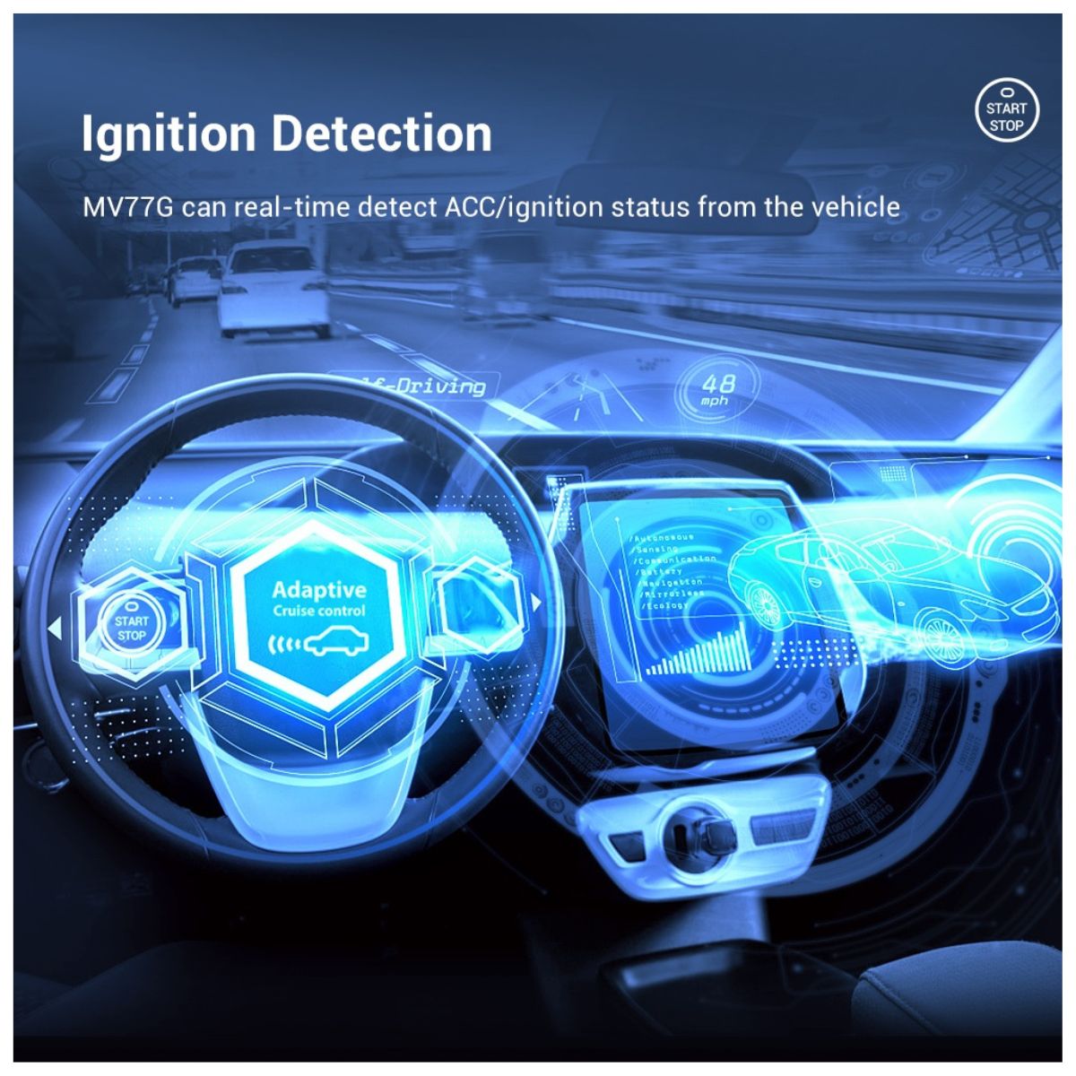 RASTREADOR GPS 4G MICODUS MV77G CIGARETTE LIGHTER GPS TRACKER - 6