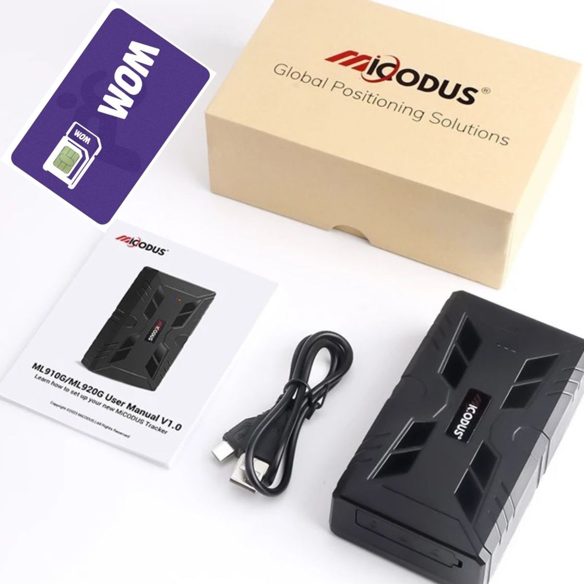 RASTREADOR GPS 4G MICODUS ML910G 4G 10000MAH + CONFIGURACIÓN + SIM - 6