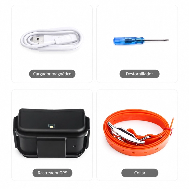 GPS 4G RASTREADOR PARA MASCOTAS MICODUS MP50G 4G 4000 MAH - 5