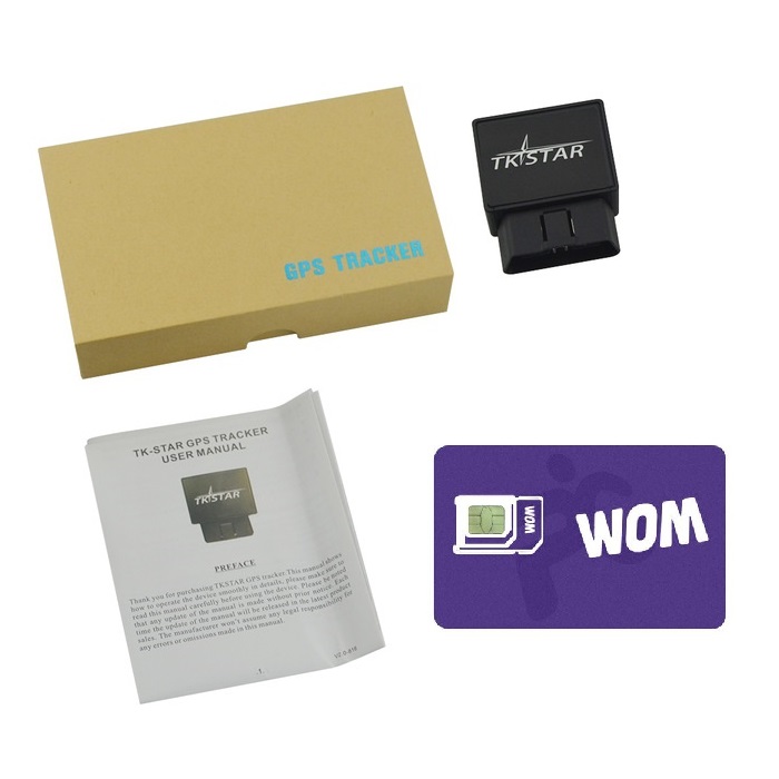 RASTREADOR GPS 4G TKSTAR TK816 RASTREADOR OBD + CONFIGURACION + SIM - 6