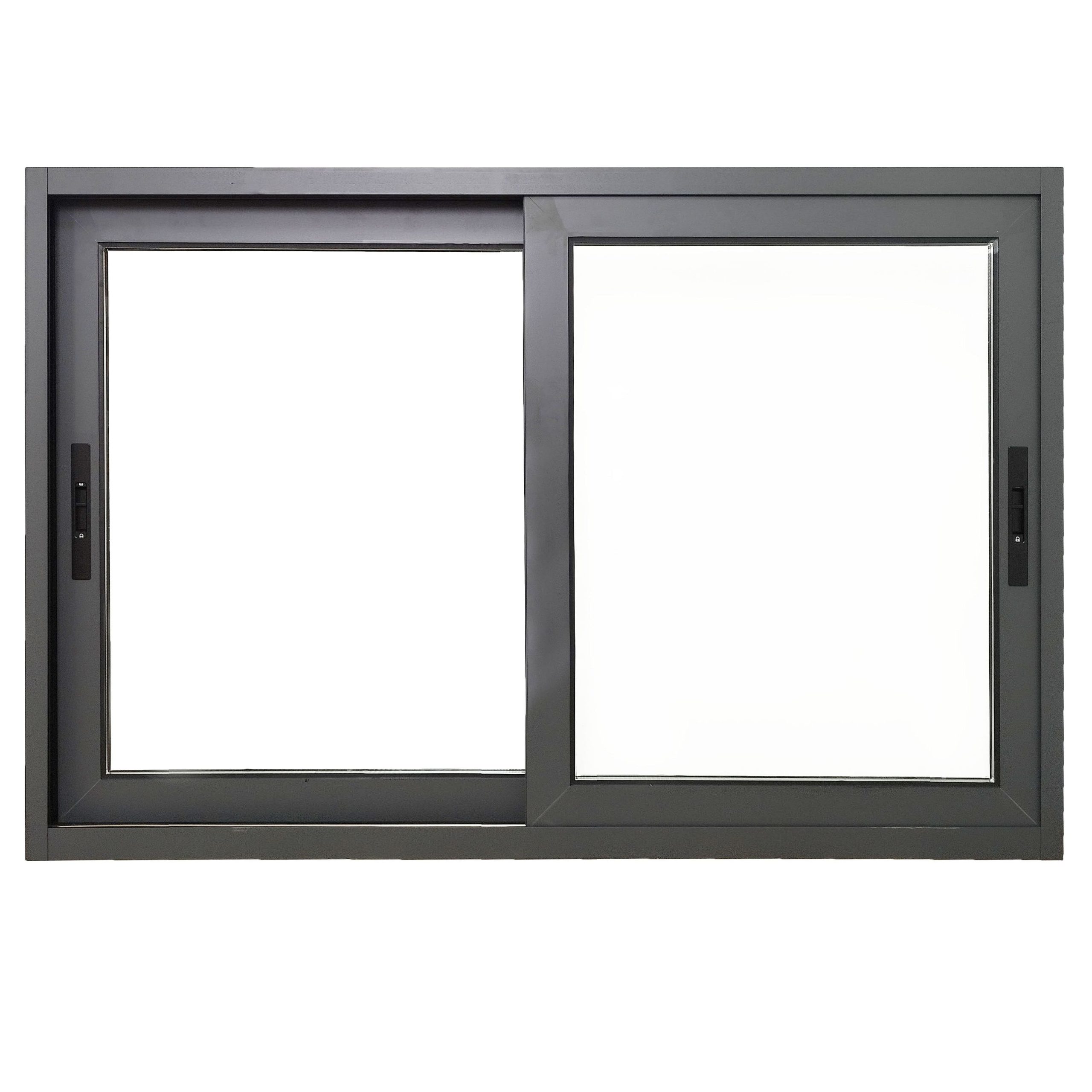 VENTANA CASTLETEC ALUMINIO TÉRMICO RPT TERMOPANEL PREMIUM 73S 150 X 100 CM GRIS - 1