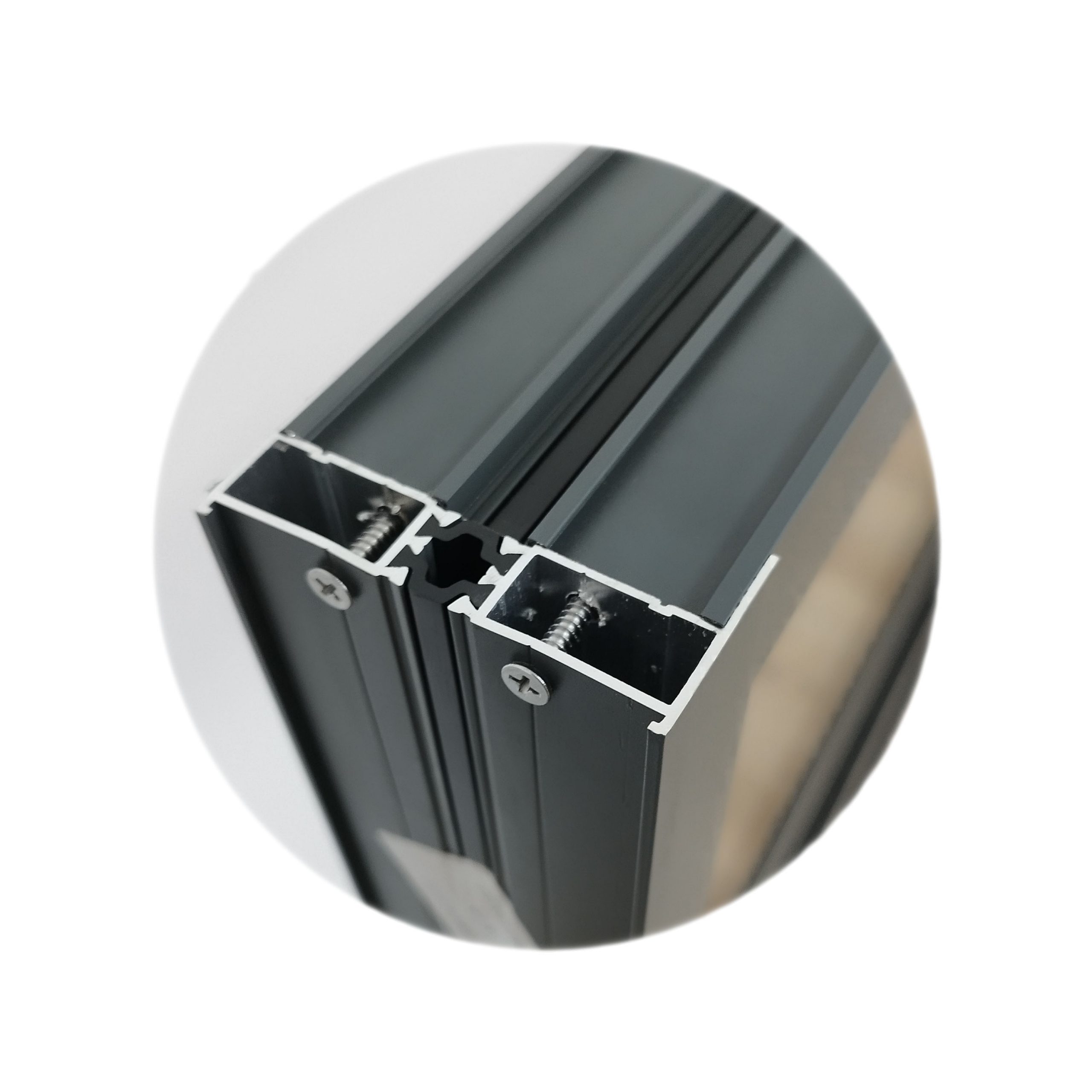 VENTANA CASTLETEC TERMOPANEL ALUMINIO RPT PREMIUM 73S 121 X 100 CM GRIS - 3