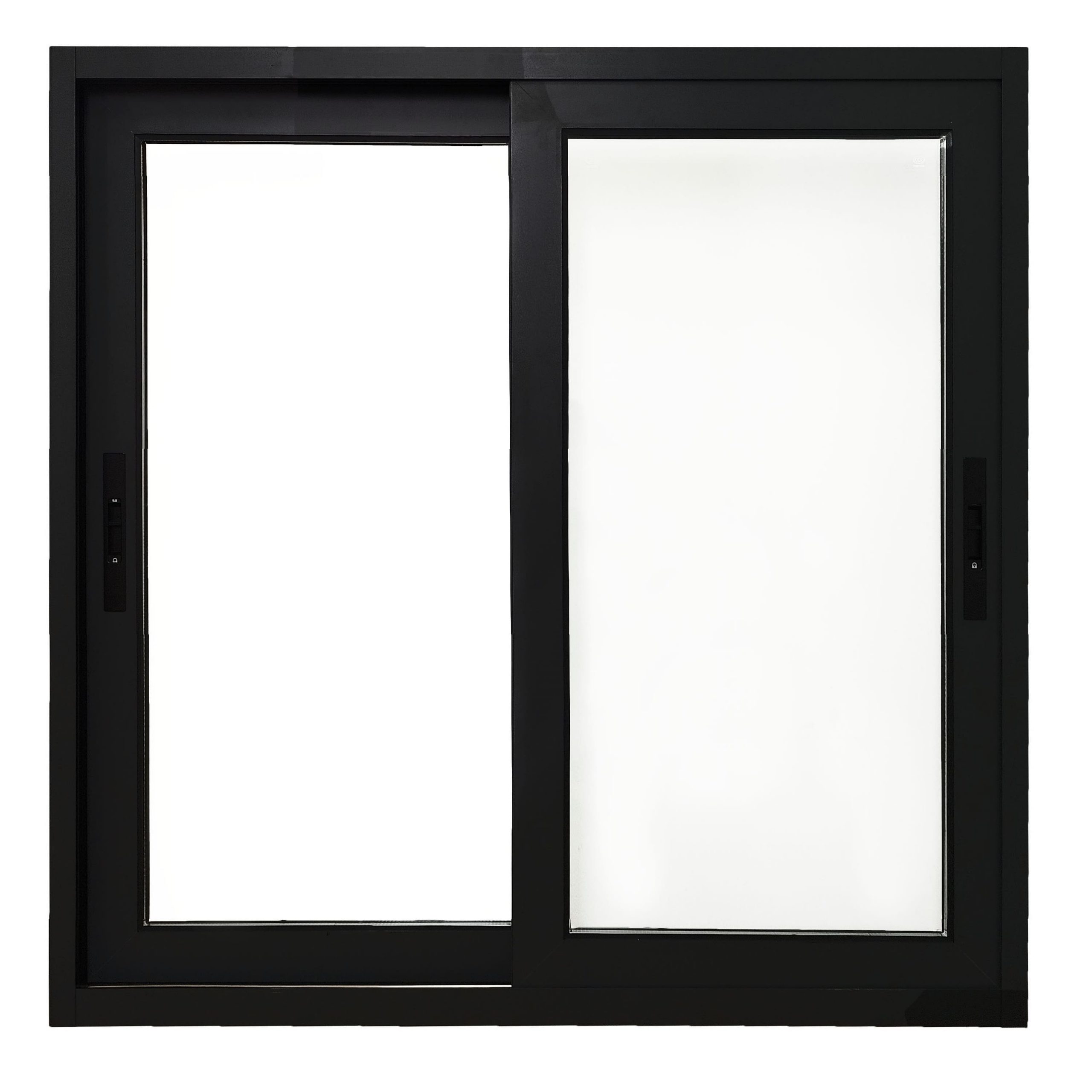 VENTANA CASTLETEC ALUMINIO TÉRMICO RPT TERMOPANEL PREMIUM 73S 120 X 120 CM NEGRO - 1