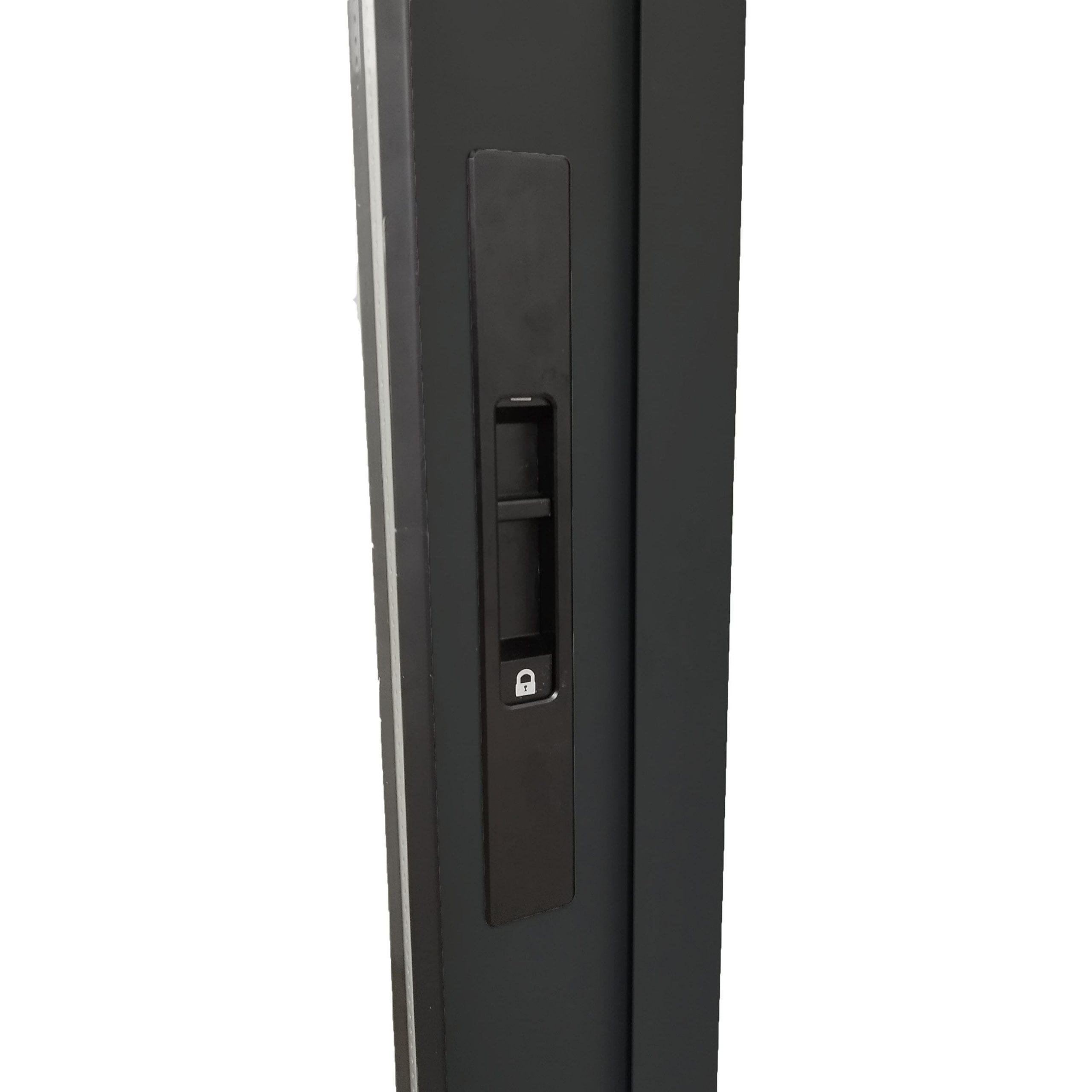 VENTANA CASTLETEC ALUMINIO TÉRMICO RPT TERMOPANEL PREMIUM 73S 120 X 120 CM NEGRO - 2