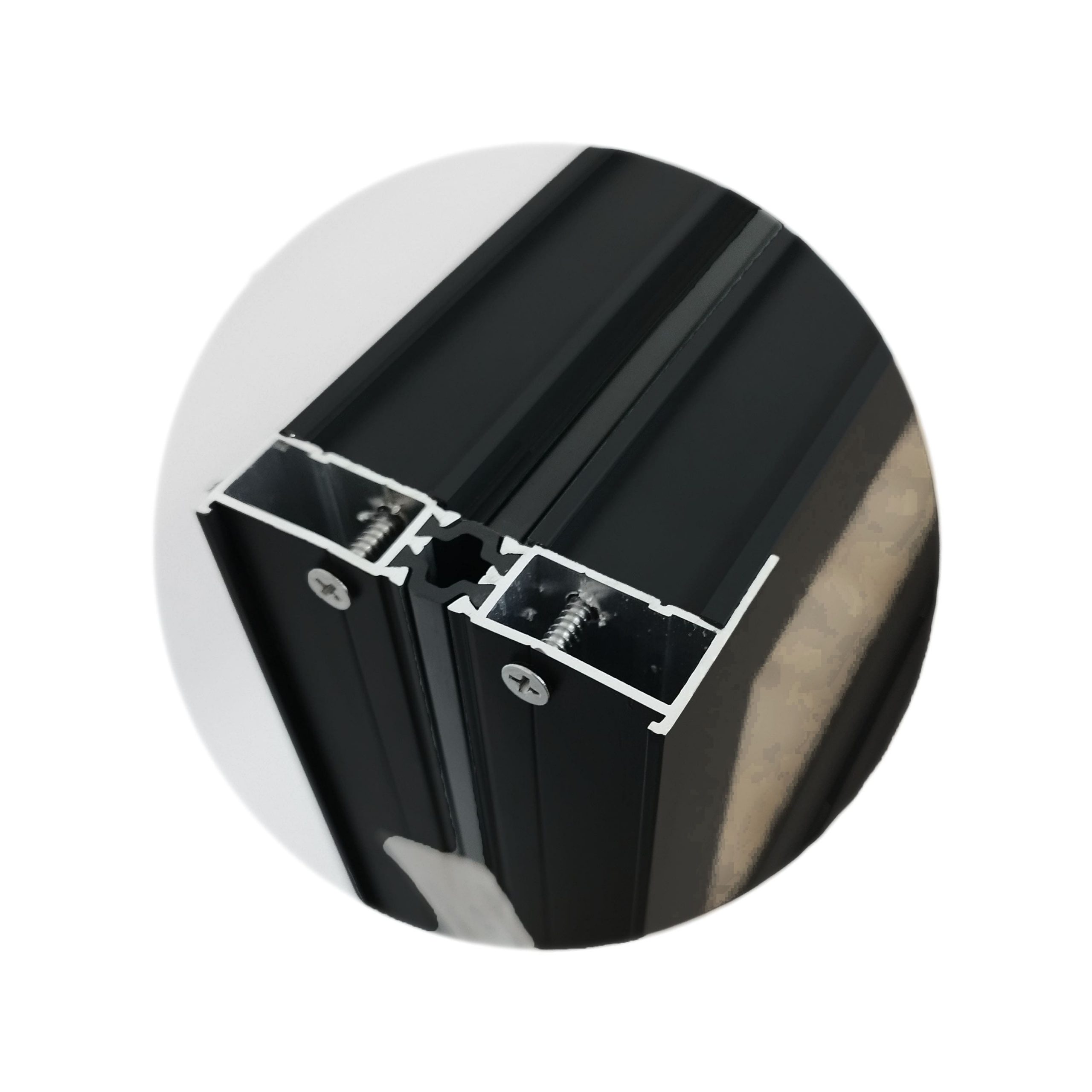 VENTANA CASTLETEC ALUMINIO TÉRMICO RPT TERMOPANEL PREMIUM 73S 120 X 120 CM NEGRO - 5