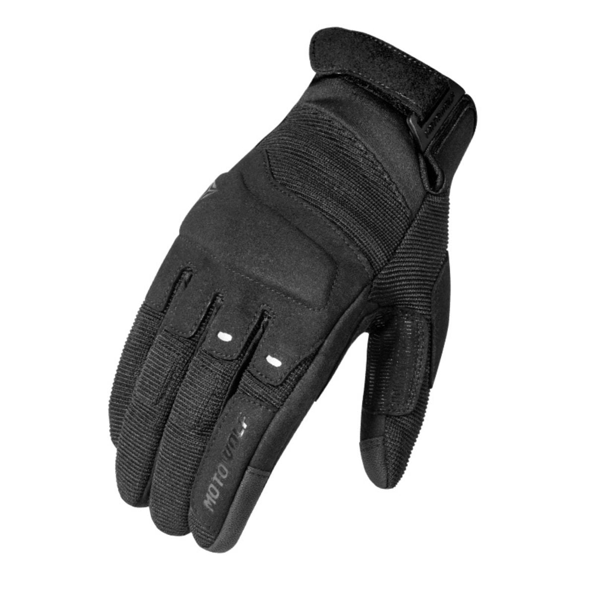 GUANTES PARA MOTOCICLISMO MOTOWOLF 0325 - NEGRO - 2