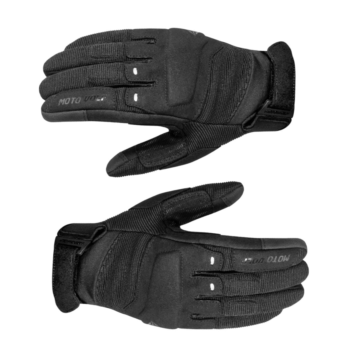GUANTES PARA MOTOCICLISMO MOTOWOLF 0325 - NEGRO - 4