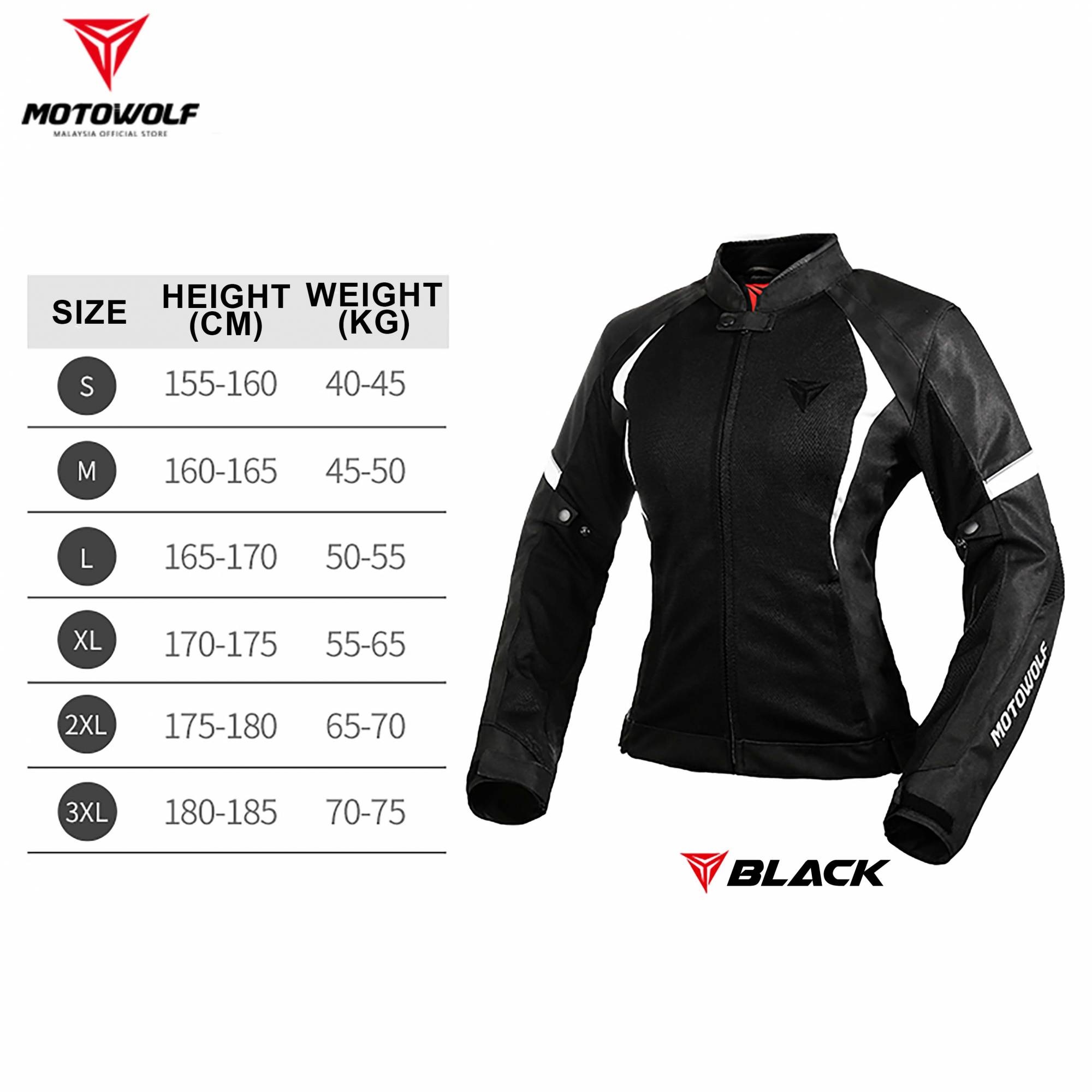CHAQUETA DE MOTOCICLISMO PARA MUJER MOTOWOLF OXFORD 610D 0517-PK - 7
