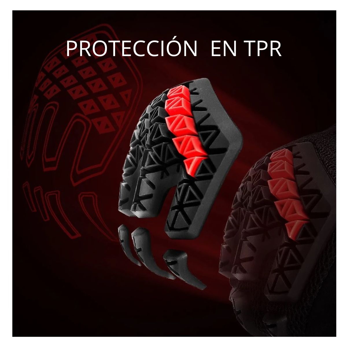 GUANTES PARA MOTOCICLISMO MOTOWOLF 0338 - NEGRO - 3