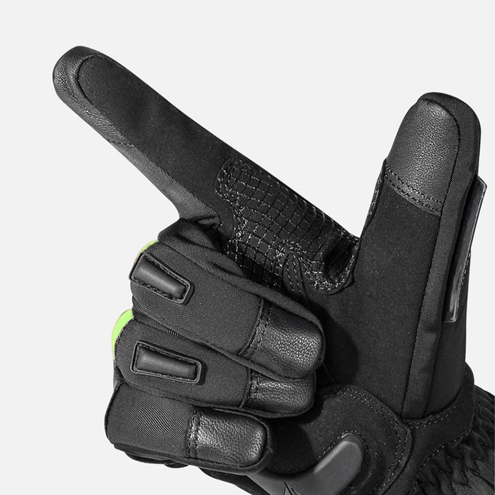 GUANTES PARA MOTOCICLISMO DE INVIERNO MOTOWOLF MDL0318 - GRIS - 4