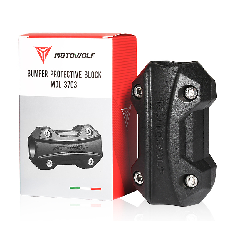 PROTECTOR PARACHOQUES DESLIZADOR DE BARRA MOTOWOLF 3703 - 6