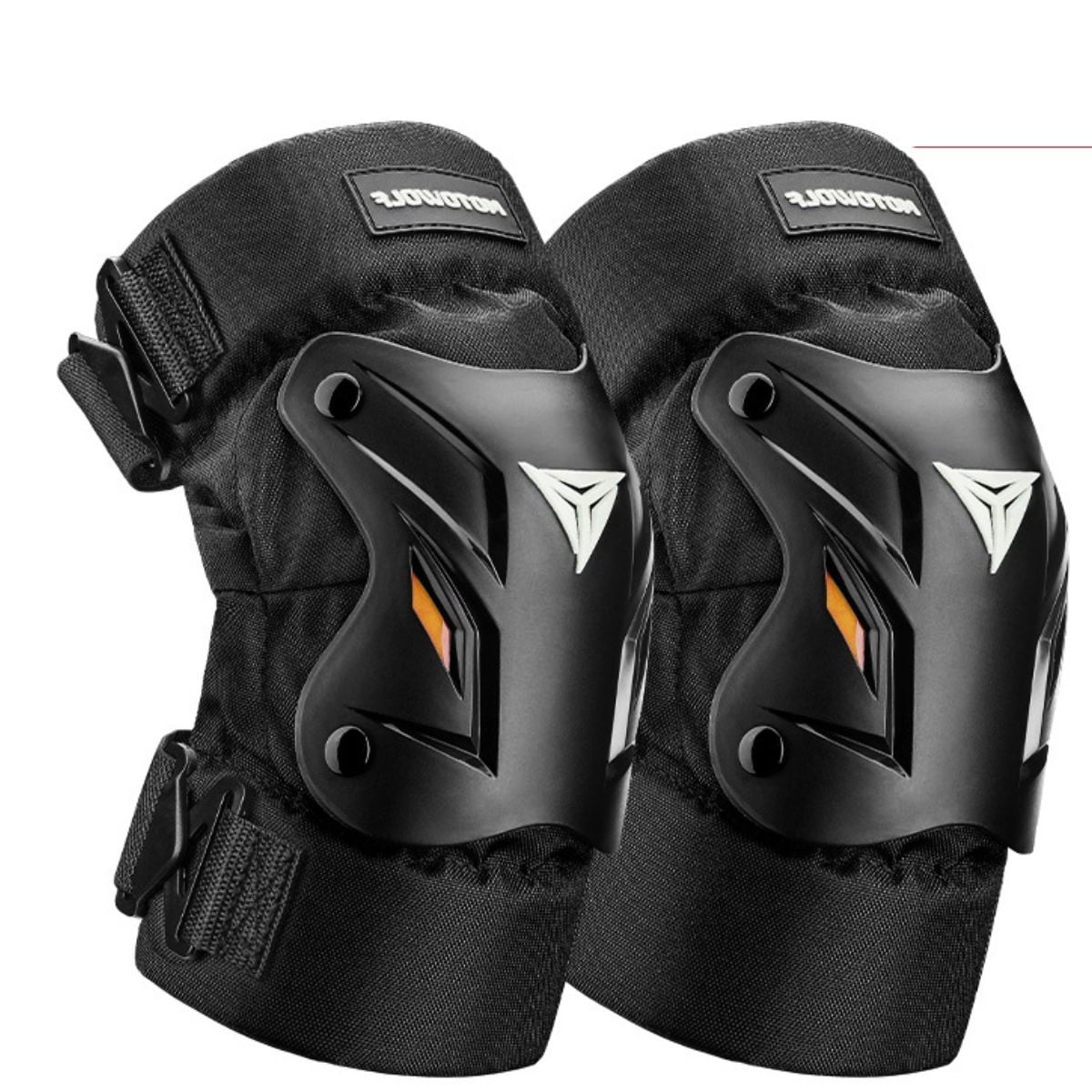 PACK MOTOWOLF RODILLERAS Y CODERAS CORTAS PARA MOTOCICLISMO 1034 - AMARILLO - 5