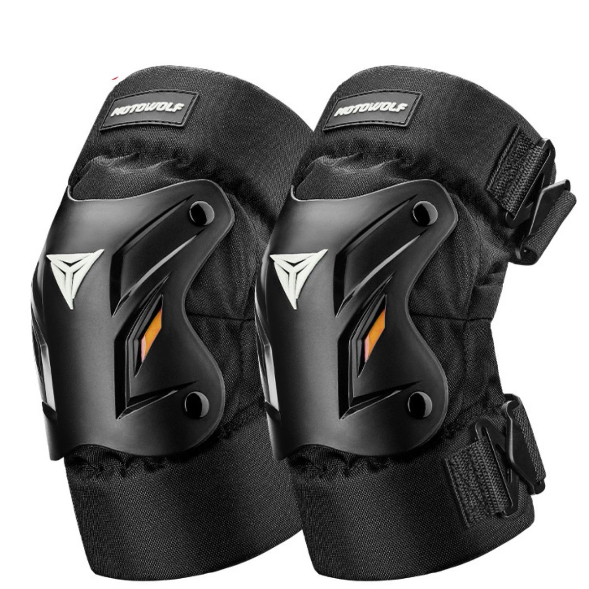 PACK MOTOWOLF RODILLERAS Y CODERAS CORTAS PARA MOTOCICLISMO 1034 - AMARILLO - 6