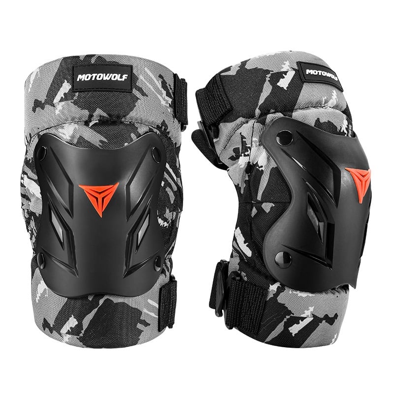 RODILLERAS CORTA PARA MOTOCICLISMO MOTOWOLF CAMUFLAJE 1034HX-CA - 2