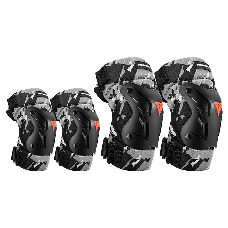 PACK MOTOWOLF DE RODILLERAS CORTAS Y CODERAS PARA MOTOCICLISMO CAMUFLAJE 1034HJ-CA - 2