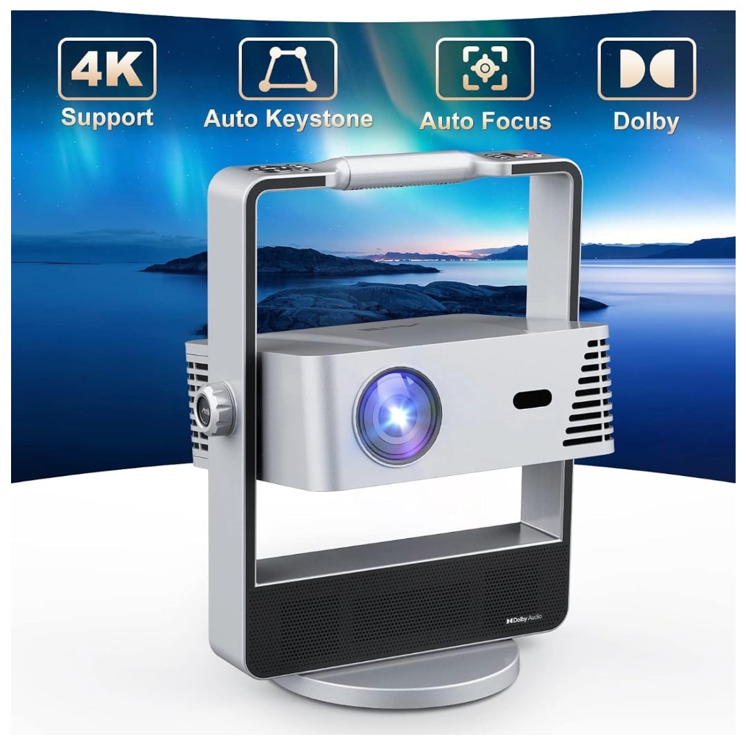 PROYECTOR AAO LED ANDROID YG771, 500 ANSI, 1080P, BT, KC - 6
