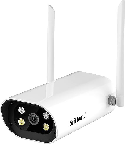 CÁMARA SRIHOME IP POE SH037B 4MP - 3