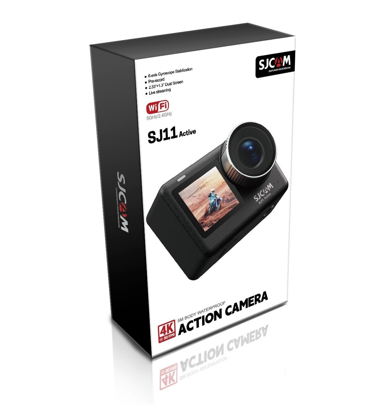CÁMARA DEPORTIVA SJCAM SJ11 DUAL 20MP 4K 30FPS 5G - 8