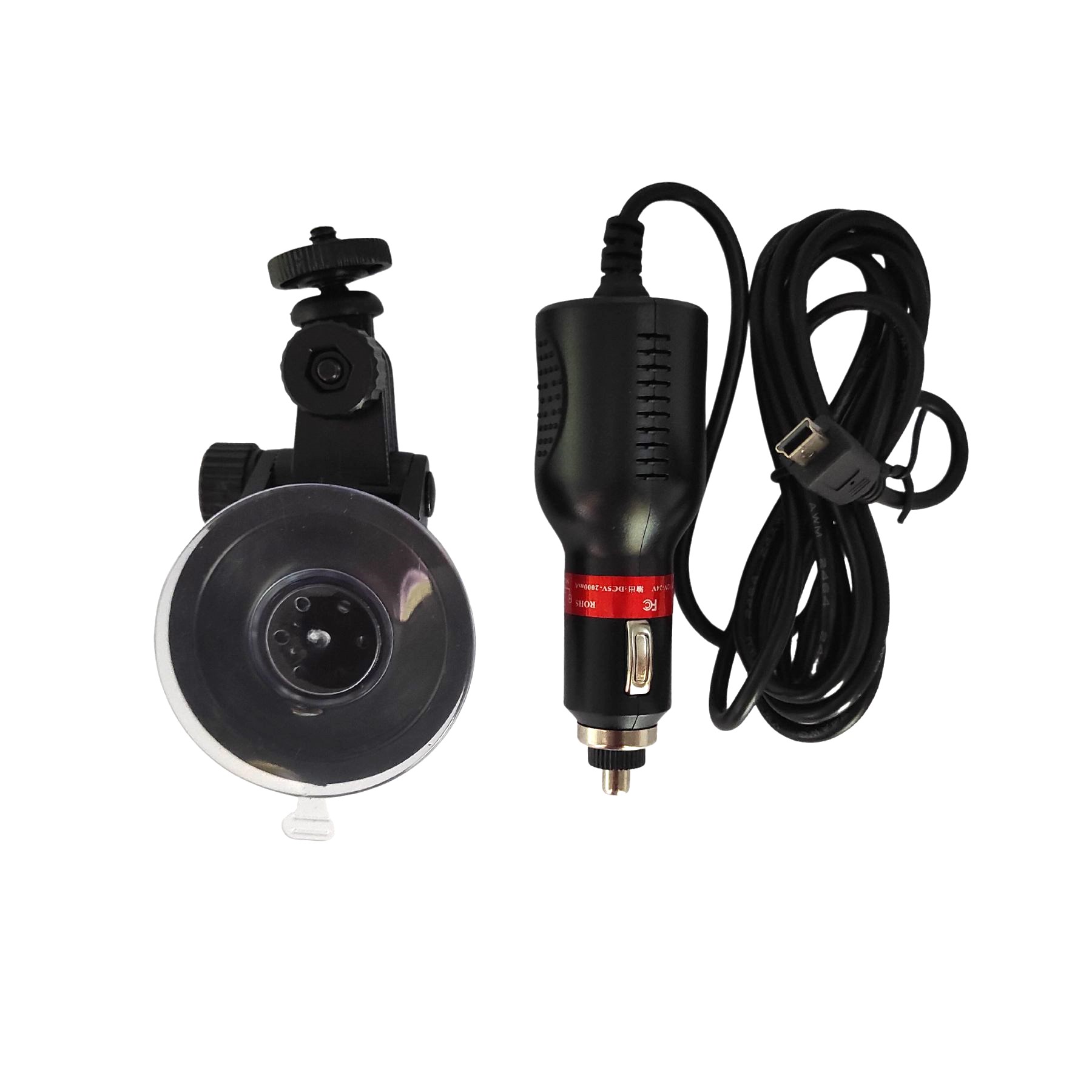 SOPORTE Y CARGADOR DE AUTO PARA CAMARA SJCAM SJ6 - 1