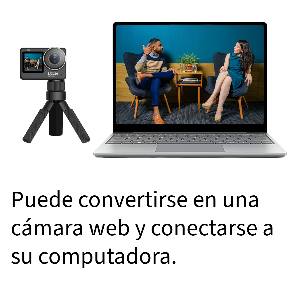 CÁMARA DEPORTIVA SJCAM SJ11 DUAL 20MP 4K 30FPS 5G Y 2 BATERIAS - 6