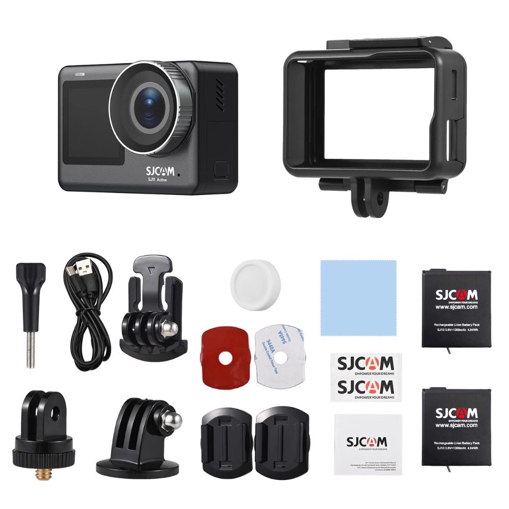 CÁMARA DEPORTIVA SJCAM SJ11 DUAL 20MP 4K 30FPS 5G Y 2 BATERIAS - 7