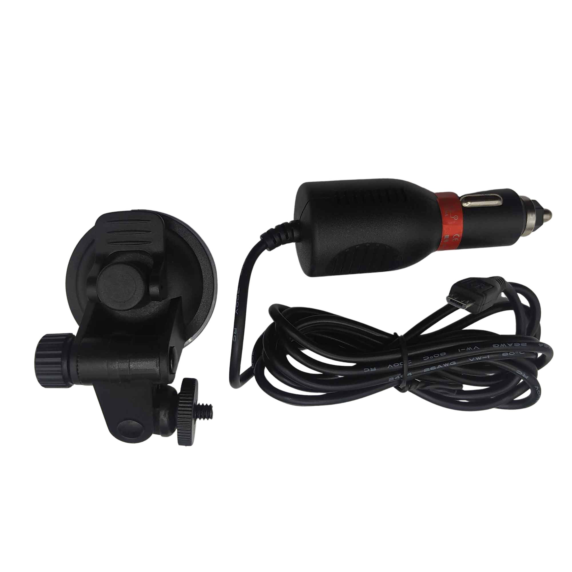 SOPORTE SJ4000/SJ5000 Y CARGADOR DE AUTO MICRO USB PARA CAMARAS SJCAM - 3