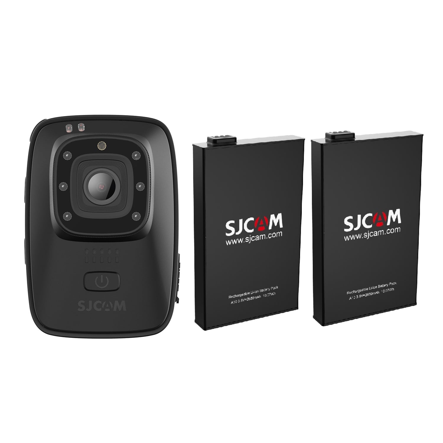 CÁMARA SJCAM DE CUERPO A10 VISIÓN NOCTURNA + 2 BATERIAS - 2