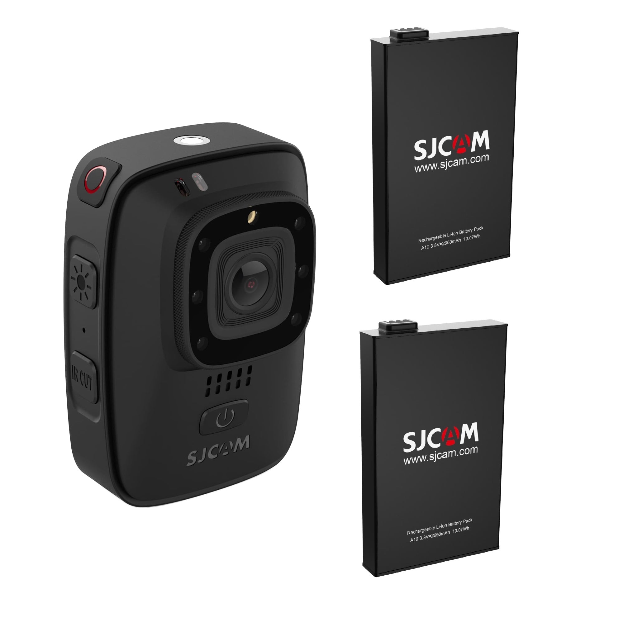 CÁMARA SJCAM DE CUERPO A10 VISIÓN NOCTURNA + 2 BATERIAS - 3