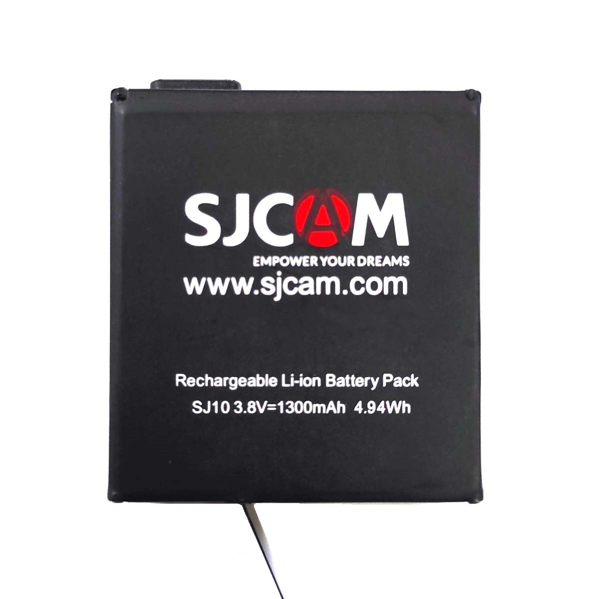 PACK 2 BATERIAS DE LITIO 1300MAH PARA CÁMARA DE ACCION SJCAM SJ10 Y SJ11 SERIES - 3