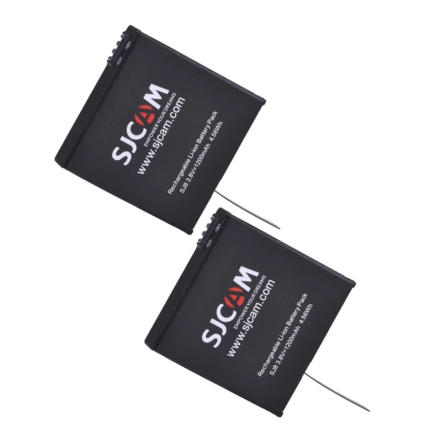 BATERÍA DE LITIO 2 X 1200MAH PARA CÁMARA DE ACCION SJCAM SJ8 - 2