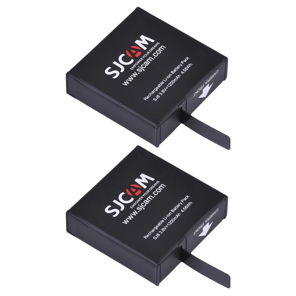 BATERÍA DE LITIO 2 X 1200MAH PARA CÁMARA DE ACCION SJCAM SJ8 - 3
