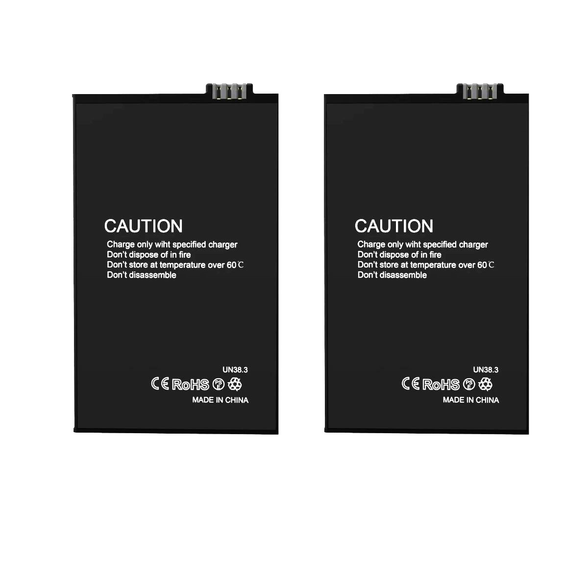 PACK 2 BATERÍAS DE LITIO RECARGABLE 2650MAH PARA CÁMARA DE ACCION SJCAM A10/A20 - 4