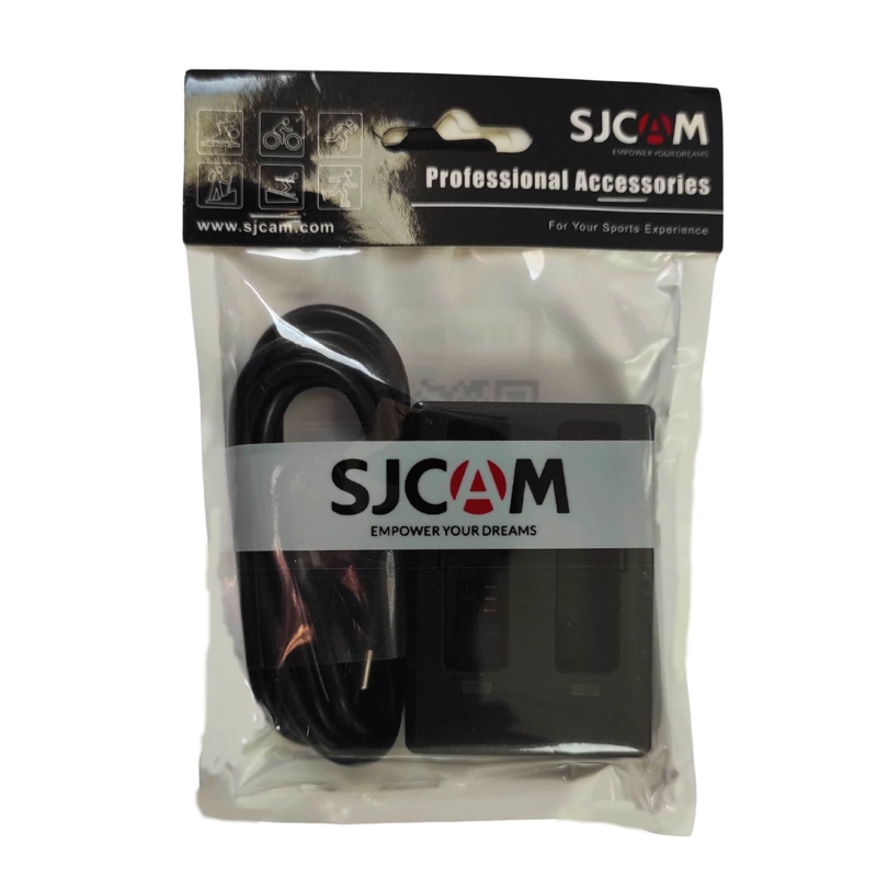 CARGADOR DE BATERÍAS DUAL PARA CÁMARAS DE ACCIÓNS SJCAM A10 A20 - 6