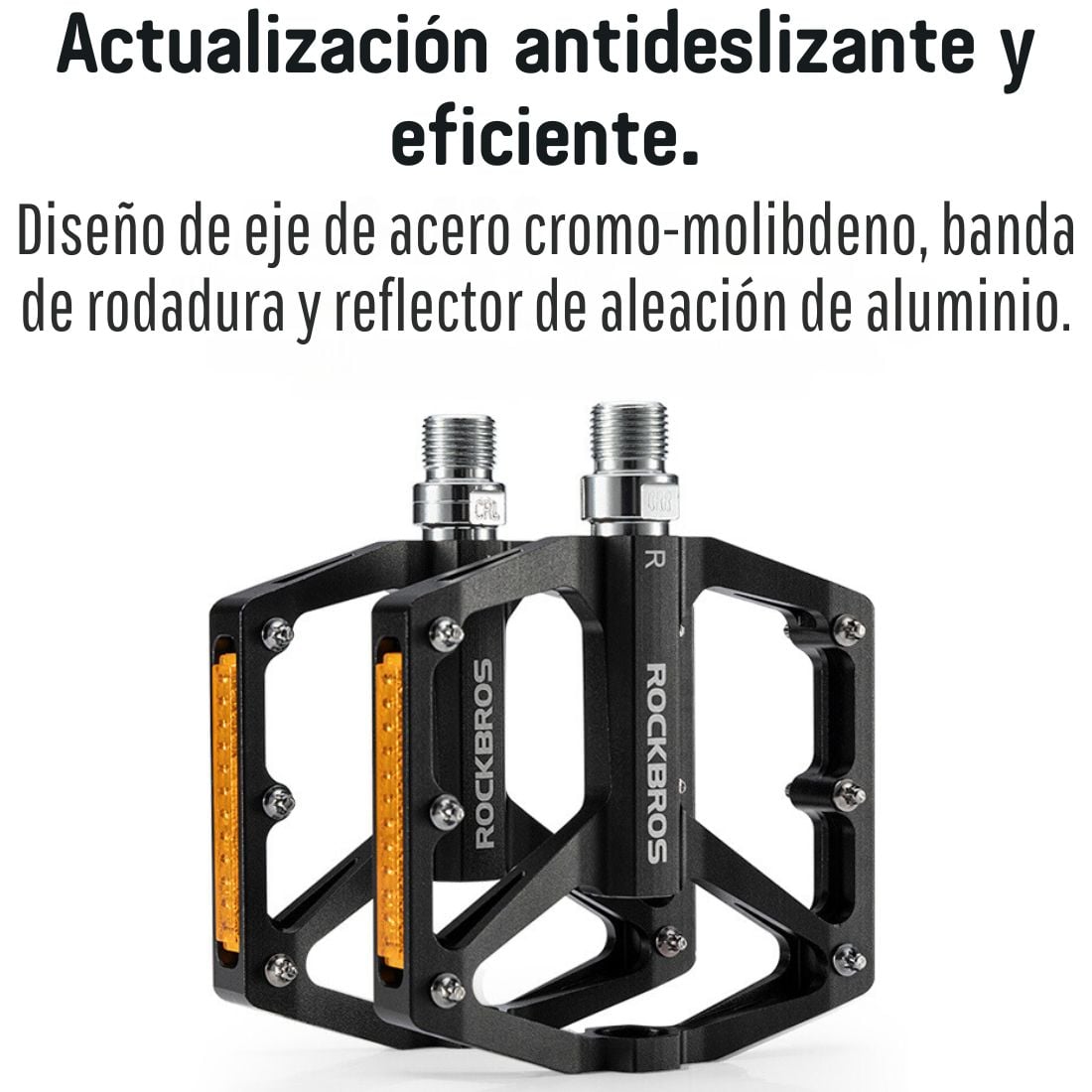 PEDALES DE BICICLETA ROCKBROS K371 ALUMINIO - 3