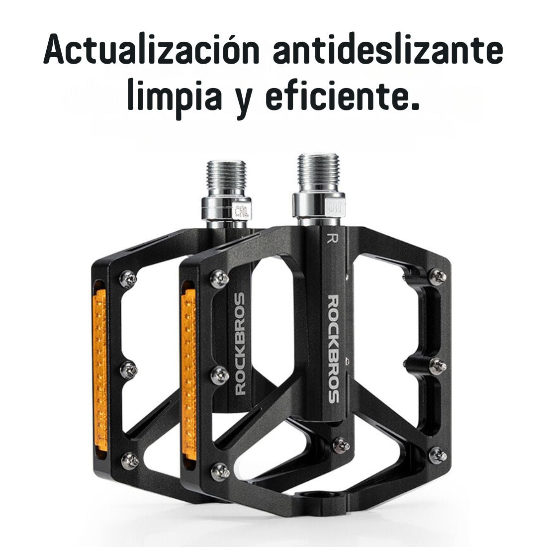 PEDALES DE BICICLETA ROCKBROS K371 ALUMINIO - 4