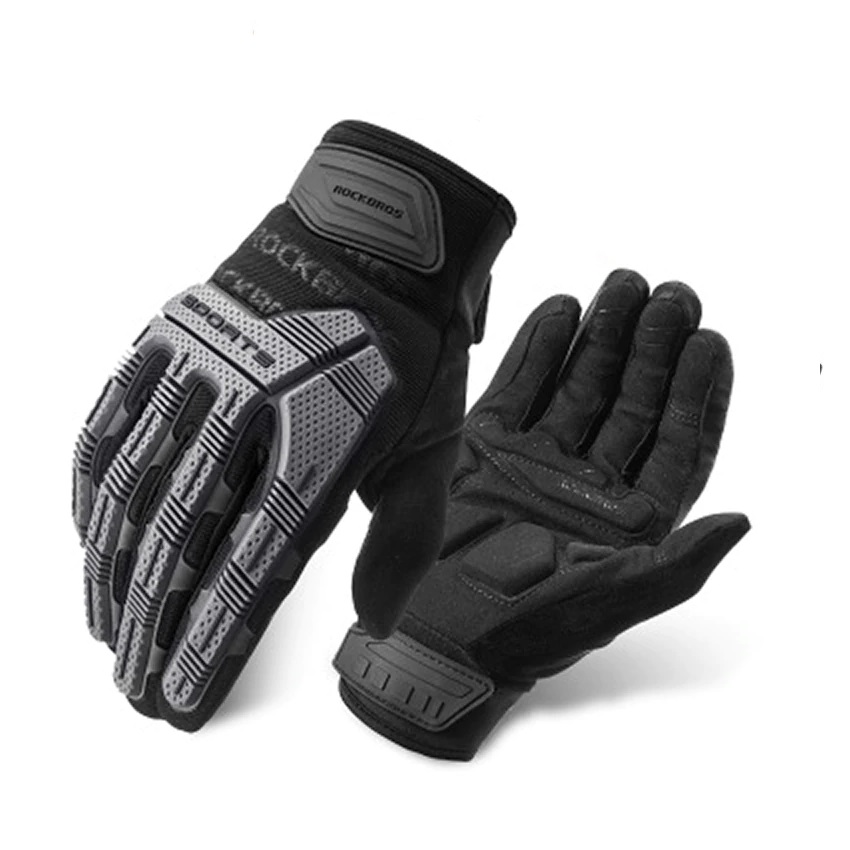 GUANTES ALGODÓN / LYCRA ROCKBROS S210BK CICLISMO MOTOCICLISMO TOUCH - 2