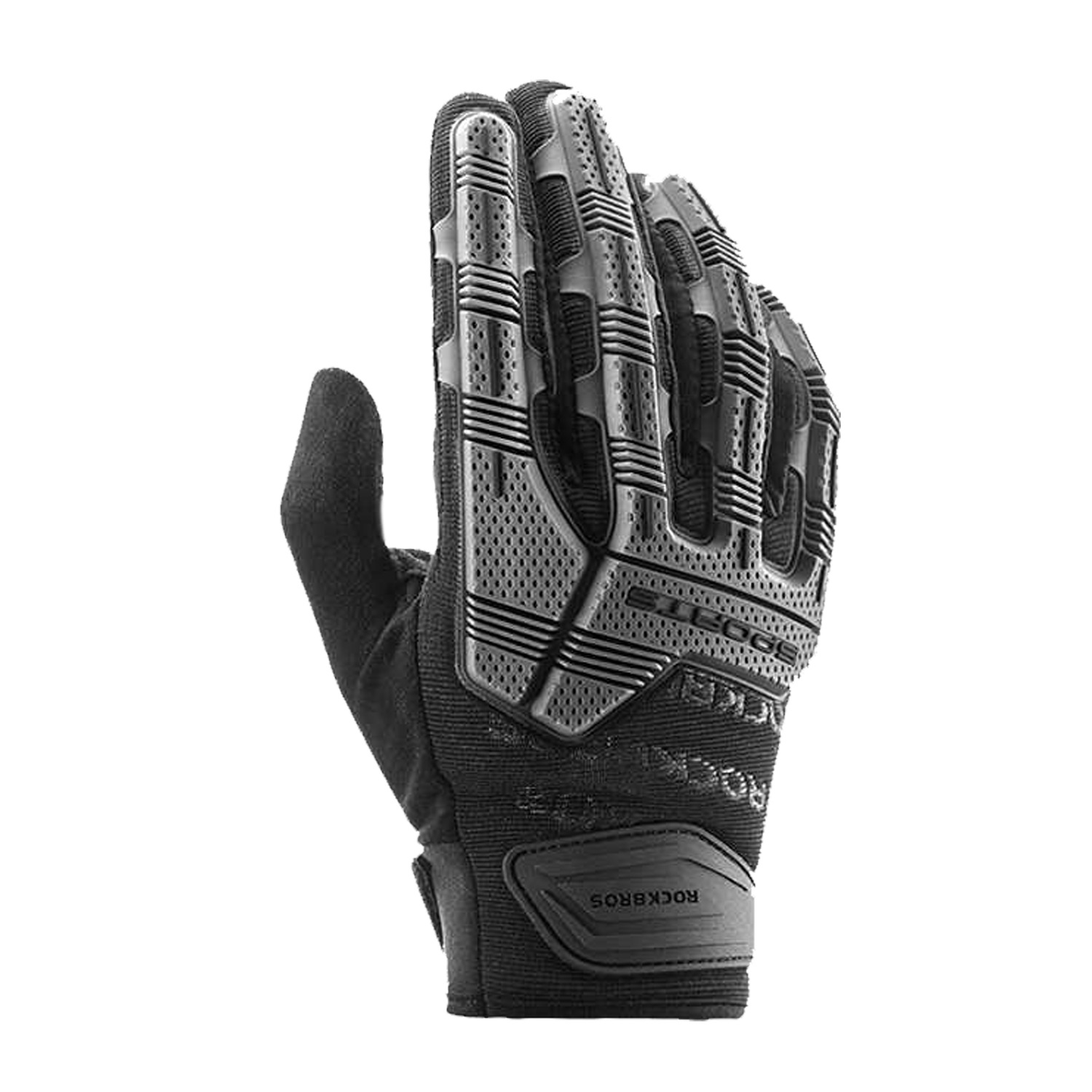 GUANTES ALGODÓN / LYCRA ROCKBROS S210BK CICLISMO MOTOCICLISMO TOUCH - 3