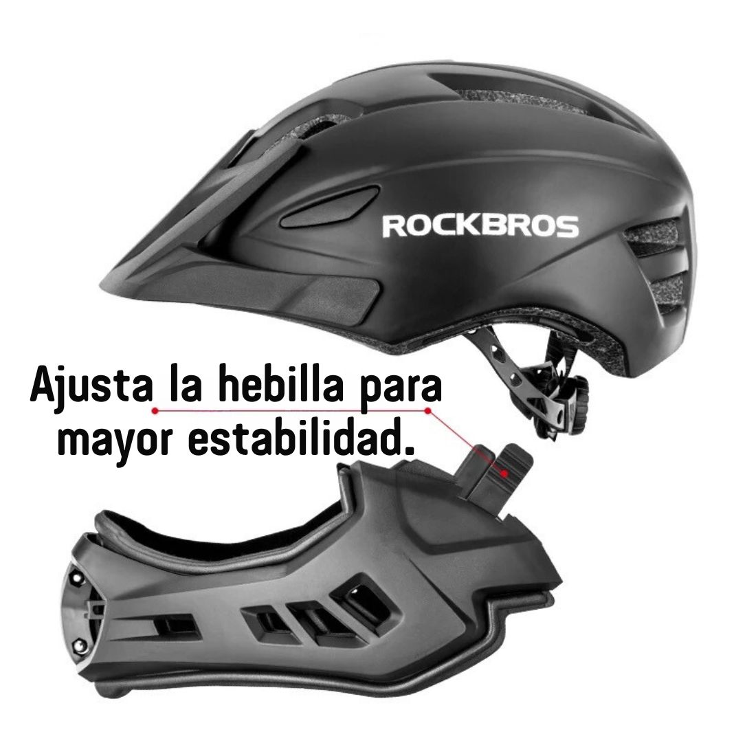 CASCO CICLISMO MOTOWOLF TS-018 INFANTIL ROCKBROS TT-018 - 6