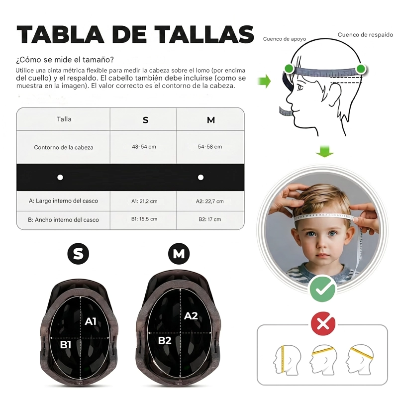 CASCO CICLISMO ROCKBROS TS-061 INFANTIL - 9
