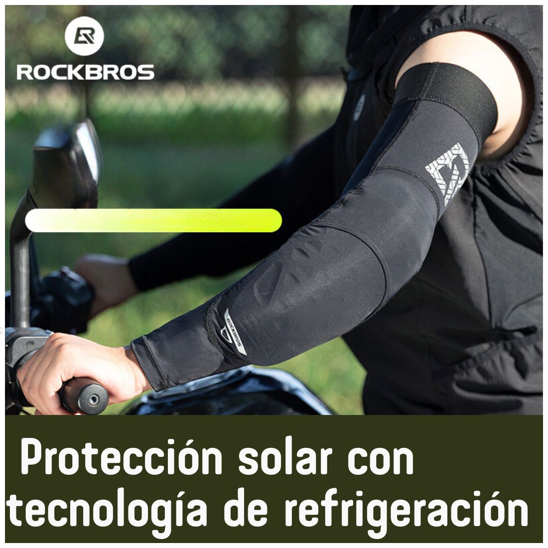 MANGAS DE BRAZO CON CODERAS ROCKBROS XT064 Y PROTECCIÓN UV - 2