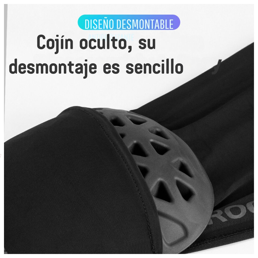 MANGAS DE BRAZO CON CODERAS ROCKBROS XT064 Y PROTECCIÓN UV - 4