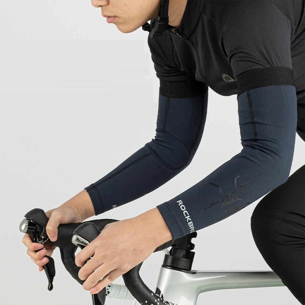 MANGAS CICLISMO UNISEX ROCKBROS XT066 DEPORTIVAS CALIDAS DE POLAR INVIERNO - 2