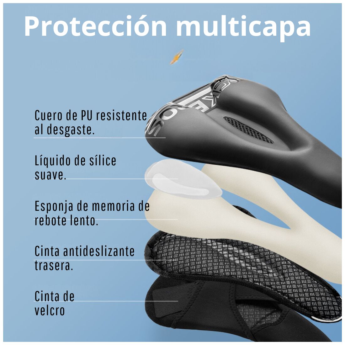 COBERTOR FUNDA SILLIN ROCKBROS G00019 BICILETA - 7