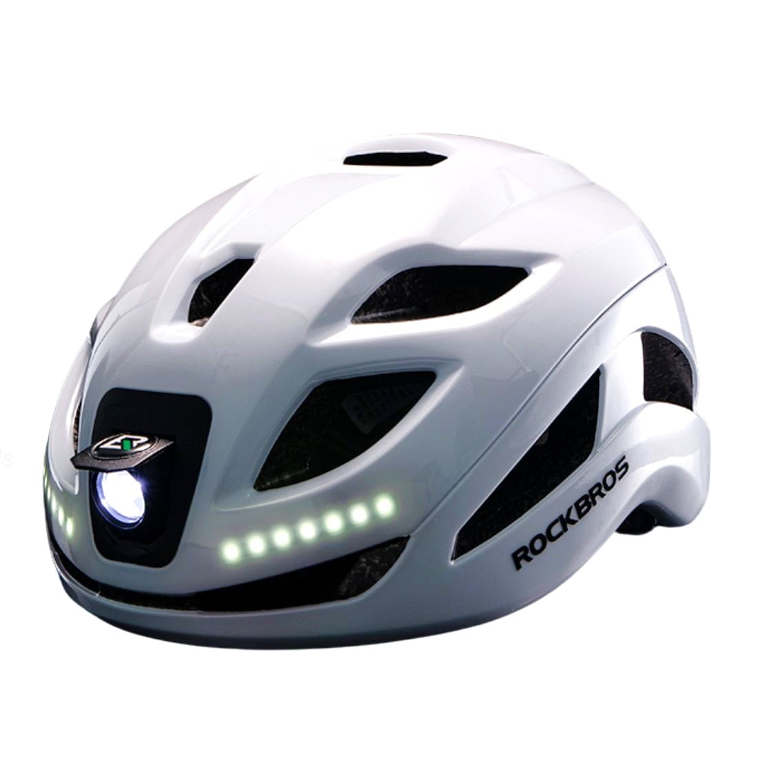 CASCO DE CICLISMO ROCKBROS ZK-077 CON LUCES RECARGABLE - 1