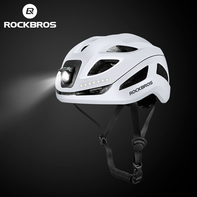 CASCO DE CICLISMO ROCKBROS ZK-077 CON LUCES RECARGABLE - 4