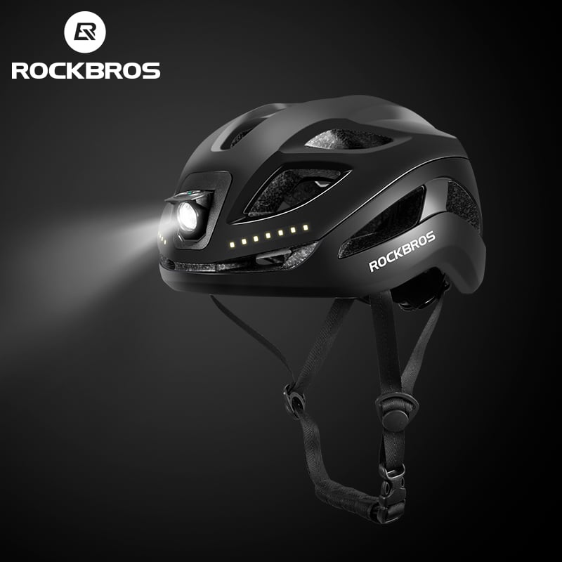 CASCO DE CICLISMO ROCKBROS ZK-077 CON LUCES RECARGABLE - 4