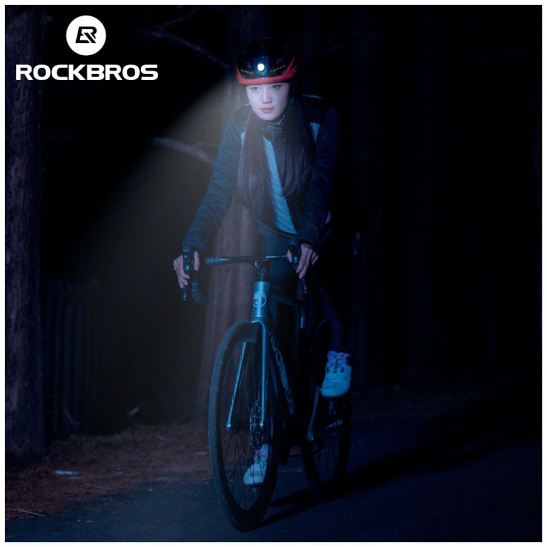 CASCO DE CICLISMO ROCKBROS ZK-077 CON LUCES RECARGABLE - 5